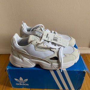 Adidas White Falcon Sneakers